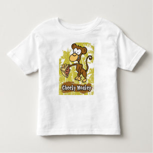 T-shirt Pour Les Tous Petits Singe Cheeky dans la Jungle