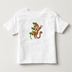 T-shirt Pour Les Tous Petits Singe dans la jungle