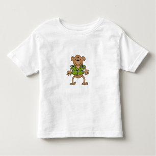 T-shirt Pour Les Tous Petits Singe hawaïen tropical