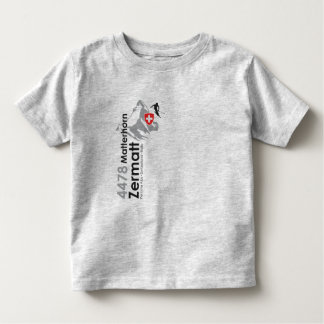 T-shirt Pour Les Tous Petits Ski de Matterhorn-Zermatt