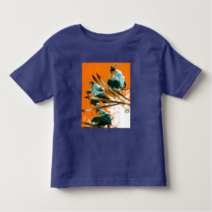 T-shirt Pour Les Tous Petits Ski Jumpers par Ski Weld