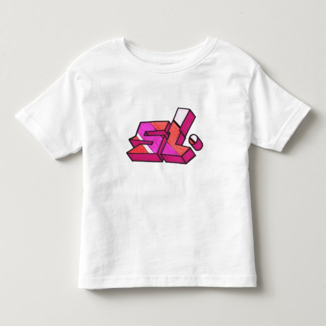 T-shirt Pour Les Tous Petits SL markered (Devant)