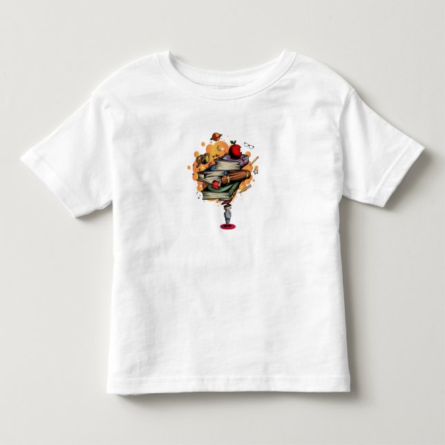 T-shirt Pour Les Tous Petits Smart de livre (Devant)