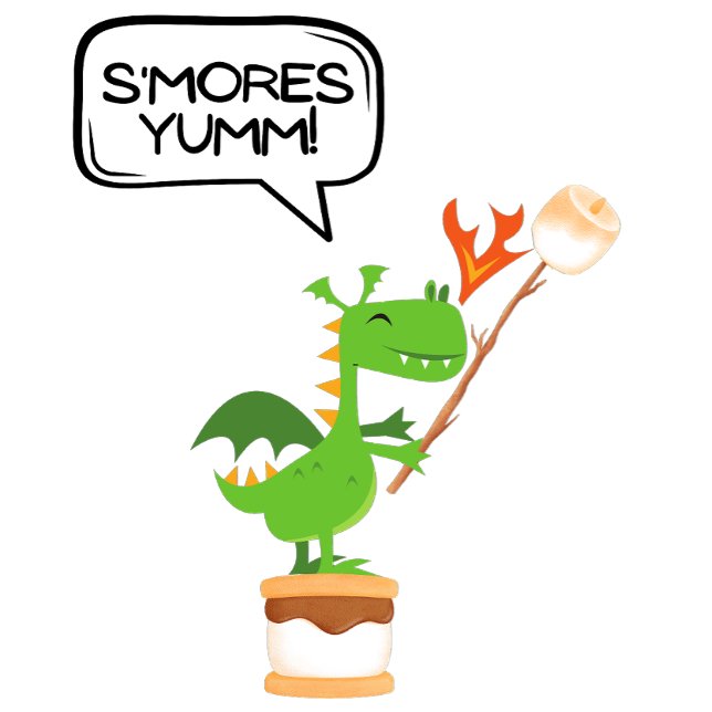 T-shirt Pour Les Tous Petits S'mores Hmmm ! (Créateur téléchargé)