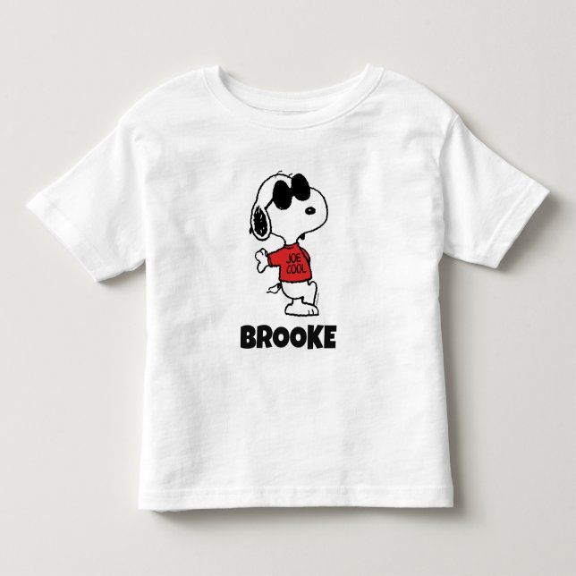 T-shirt Pour Les Tous Petits Snoopy "Joe Cool" debout (Devant)