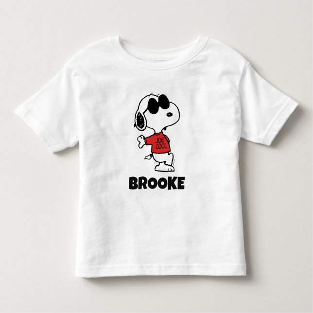 T-shirt Pour Les Tous Petits Snoopy "Joe Cool" Standing (Devant)