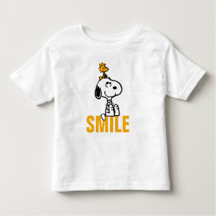 T-shirt Pour Les Tous Petits Snoopy & Woodstock - Tous les sourires