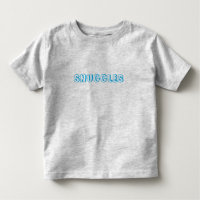 "Snuggings" Lettres bleu clair