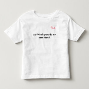 T-shirt Pour Les Tous Petits Société d'épi de poney de gallois de l'Amériqu