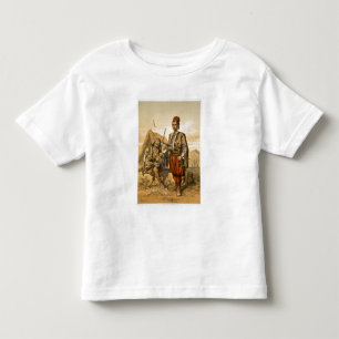 T-shirt Pour Les Tous Petits Soldats d'infanterie turcs dans l'armée de