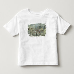 T-shirt Pour Les Tous Petits Soldats français blessés entrant dans Paris