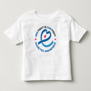 T-shirt Pour Les Tous Petits Son combat est notre combat – Sensibilisation au d