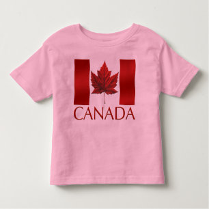 T-shirt Pour Les Tous Petits Sonnette à drapeau du Canada pour enfant personnal