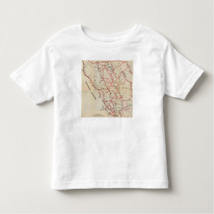 T-shirt Pour Les Tous Petits Sonoma, Marin, lac, et comtés de Napa
