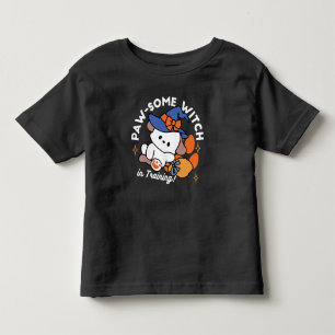T-shirt Pour Les Tous Petits Sorcière à mâcher en entraînement - Chien d'Hallow