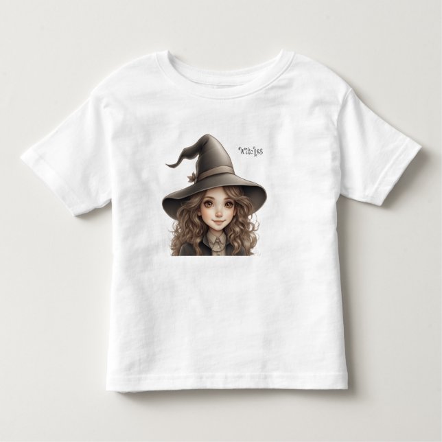 T-shirt Pour Les Tous Petits Sorcières  (Devant)