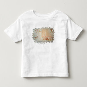 T-shirt Pour Les Tous Petits Soulagement du Mastaba d'Akhethotep dépeignant la