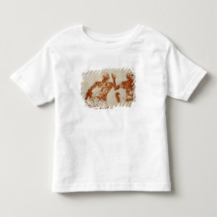 T-shirt Pour Les Tous Petits Soulagement peint dépeignant un joueur de