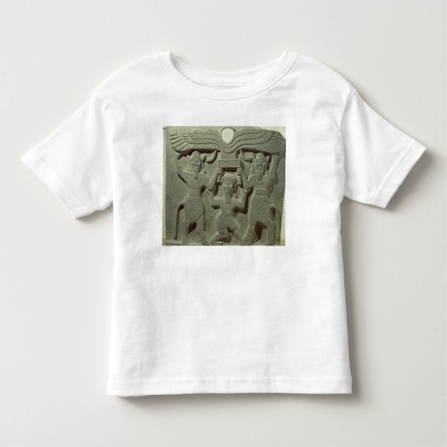 T-shirt Pour Les Tous Petits Soulagement représentant Gilgamesh entre deux (Devant)
