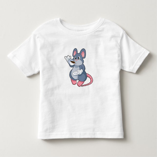 T-shirt Pour Les Tous Petits Souris avec Café Cup (Devant)