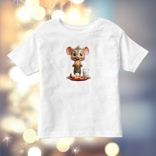 T-shirt Pour Les Tous Petits Souris Christmas Toddler's Tee