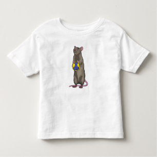 T-shirt Pour Les Tous Petits Souris de Handball Sports