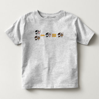 T-shirt Pour Les Tous Petits Soustraction de vache