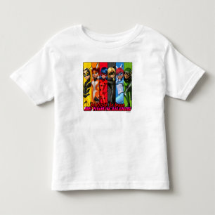 T-shirt Pour Les Tous Petits Soyez Fort, Soyez Brave, Soyez Miraculous