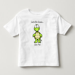 T-shirt Pour Les Tous Petits Soyons verts comme moi !