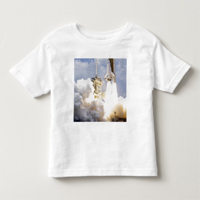 T-shirt Pour Les Tous Petits Space Shuttle Atlantis se lève (Devant)