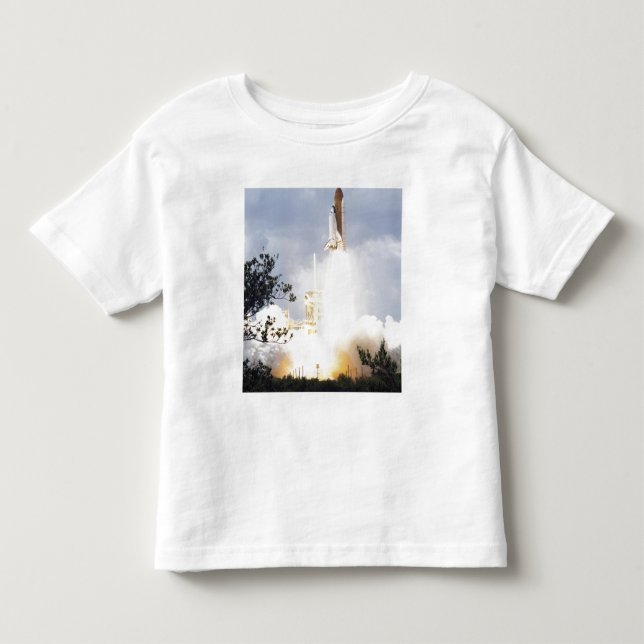 T-shirt Pour Les Tous Petits Space Shuttle Atlantis se lève sur 4 (Devant)
