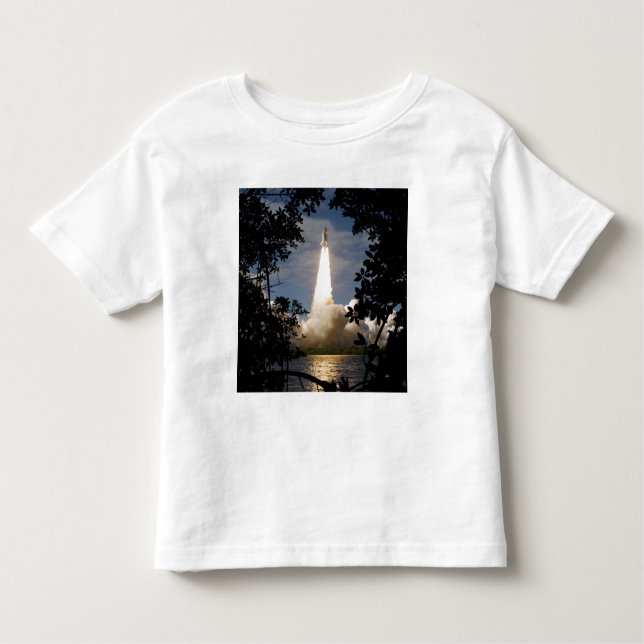 T-shirt Pour Les Tous Petits Space Shuttle Atlantis se lève sur 9 (Devant)