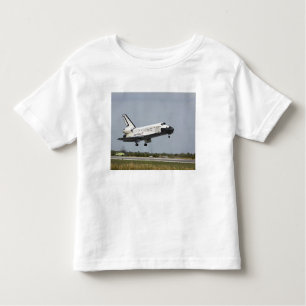 T-shirt Pour Les Tous Petits Space Shuttle Discovery approche l'atterrissage 3