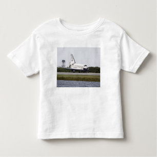 T-shirt Pour Les Tous Petits Space Shuttle Discovery sur la piste