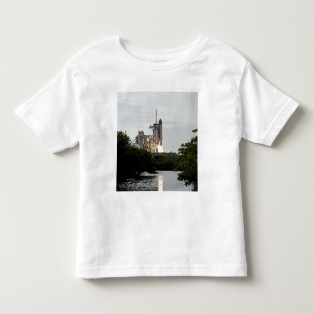 T-shirt Pour Les Tous Petits Space Shuttle Endeavor se lève (Devant)