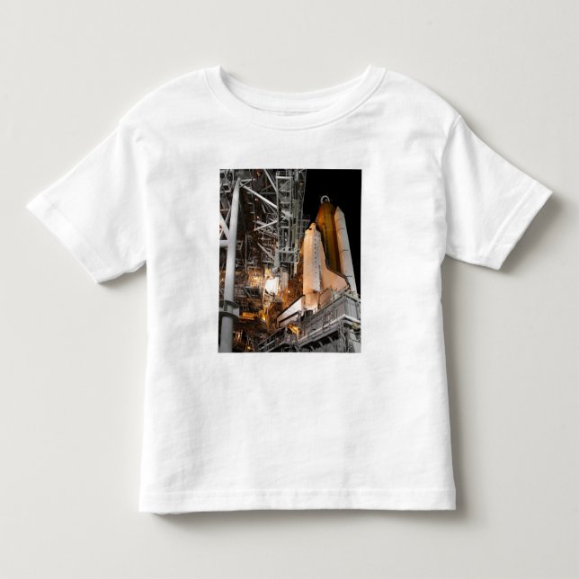 T-shirt Pour Les Tous Petits Space Shuttle Endeavor sur le lancement (Devant)