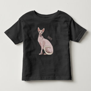 T-shirt Pour Les Tous Petits Sphynx cat