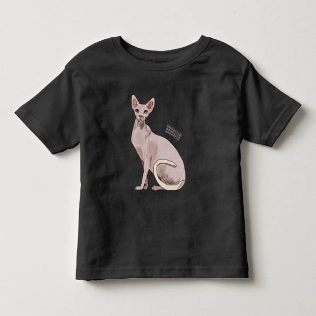 T-shirt Pour Les Tous Petits Sphynx cat (Devant)