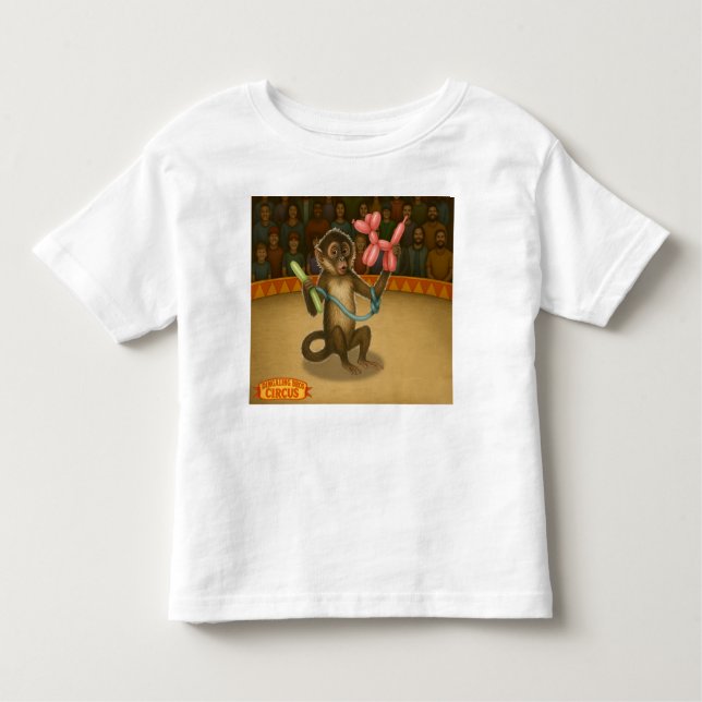 T-shirt Pour Les Tous Petits Spike's balloon monkey magic (Devant)