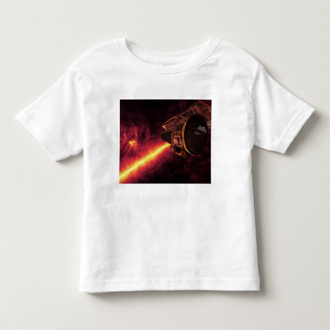 T-shirt Pour Les Tous Petits Spitzer vu contre le ciel infrarouge (Devant)