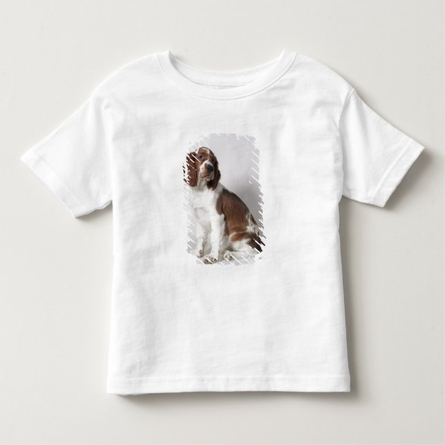 T-shirt Pour Les Tous Petits Springer spaniel (Devant)