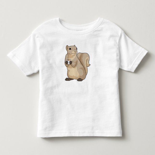 T-shirt Pour Les Tous Petits Squirl Coffee Cup (Devant)
