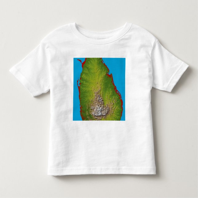 T-shirt Pour Les Tous Petits Sri Lanka (Devant)