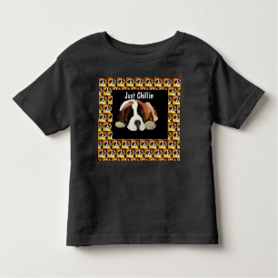 T-shirt Pour Les Tous Petits St. Bernard Puppy
