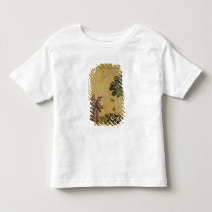T-shirt Pour Les Tous Petits St Francis d'Assisi prêchant aux oiseaux
