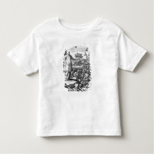 T-shirt Pour Les Tous Petits St Francis des ventes prêchant au