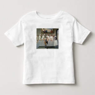 T-shirt Pour Les Tous Petits St Hugh de Cluny (1024-1109) dans le réfectoire d