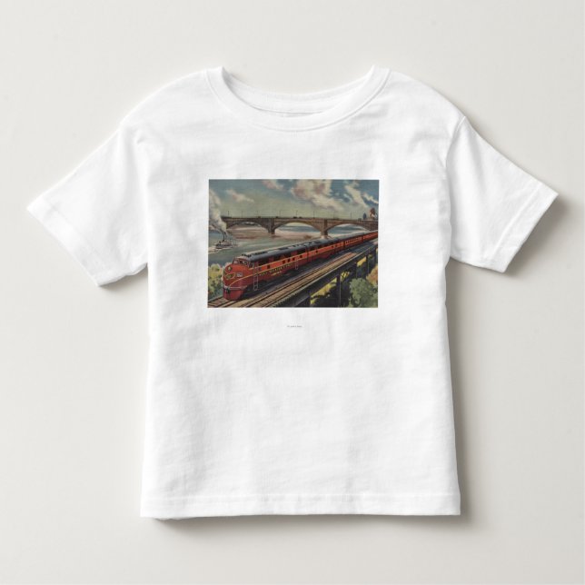 T-shirt Pour Les Tous Petits St Louis, Missouri (Devant)