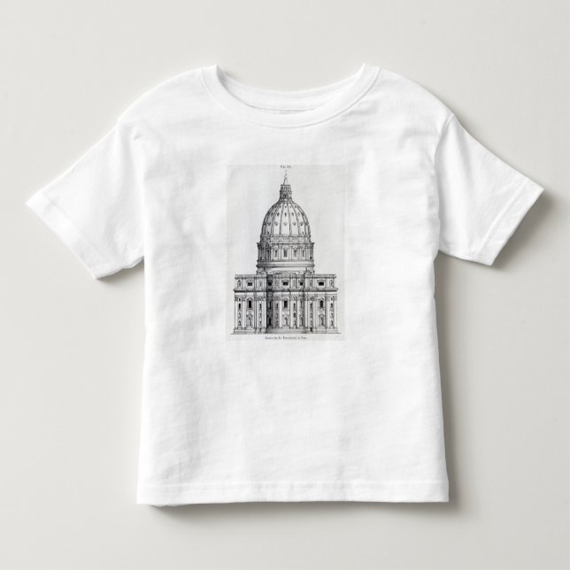 T-shirt Pour Les Tous Petits St Peter, Rome (Devant)