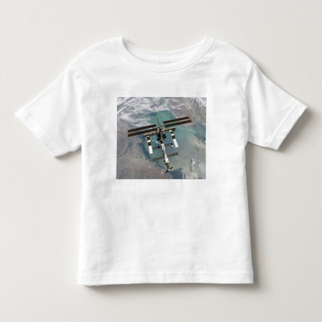 T-shirt Pour Les Tous Petits Station spatiale internationale (Devant)